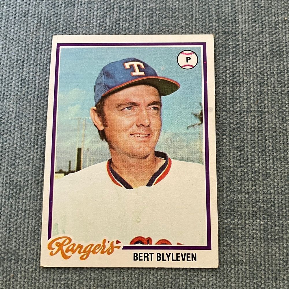 1978 Topps Texas Rangers Baseball Card Trading Card - Picture 1 of 2